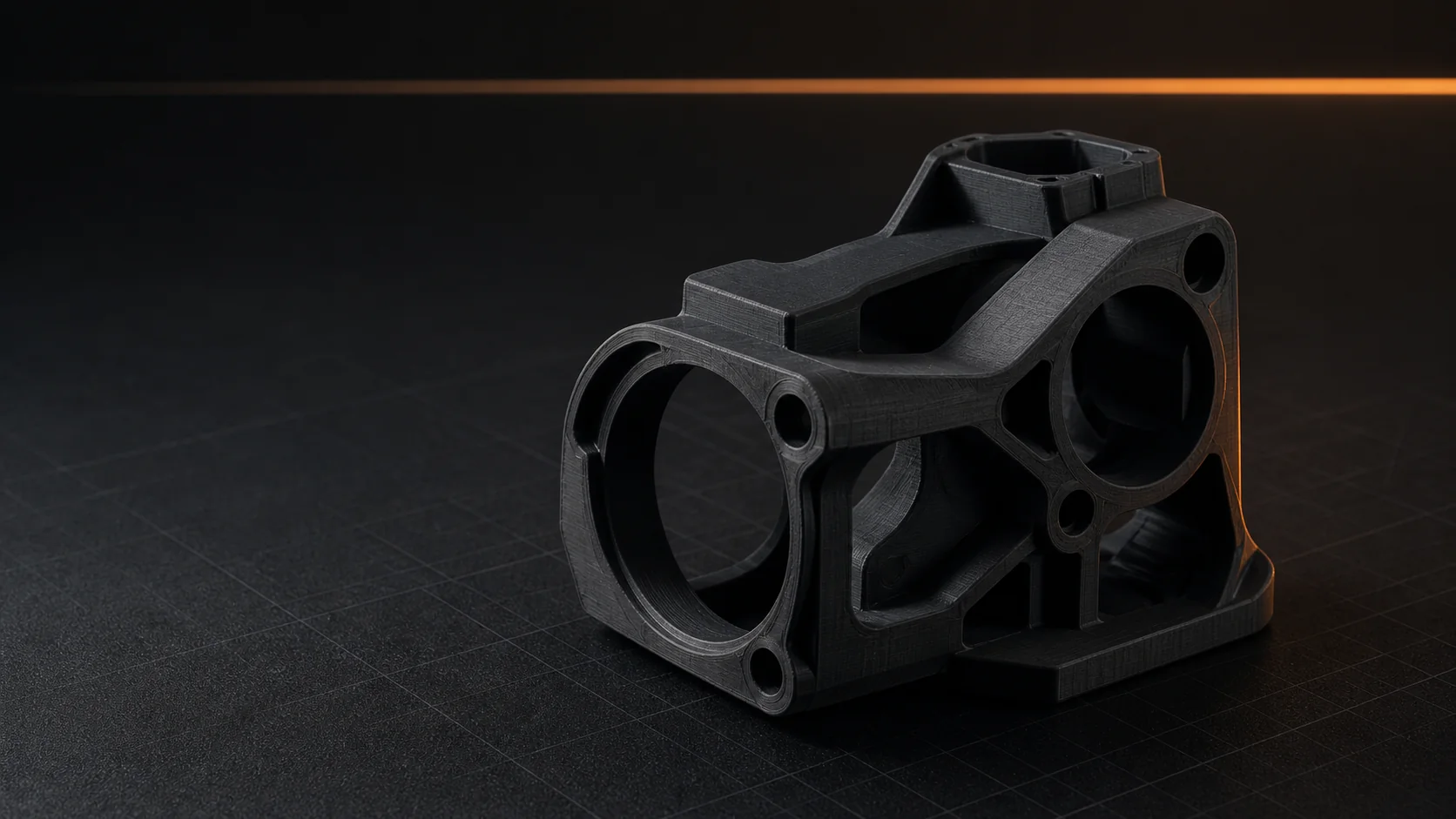 Präzises 3D-gedrucktes Funktionsteil